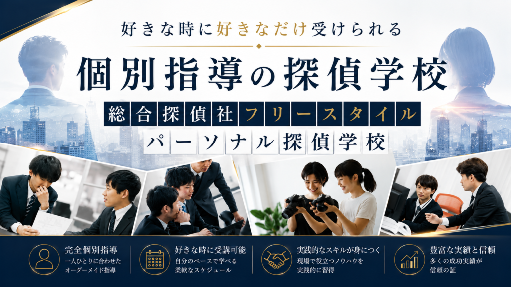 探偵学校の案内