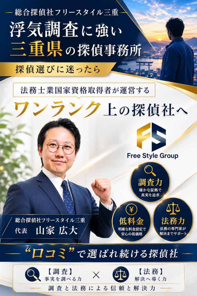 総合探偵社フリースタイル三重の概要